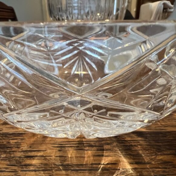 Crystal Cut Decorative Bowl - Picture 2 of 2